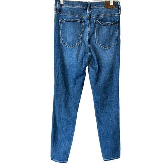 Madewell 10" High Rise Roadtripper Skinny Jeans Mid Wash‎ Womens 28 - Picture 2 of 4